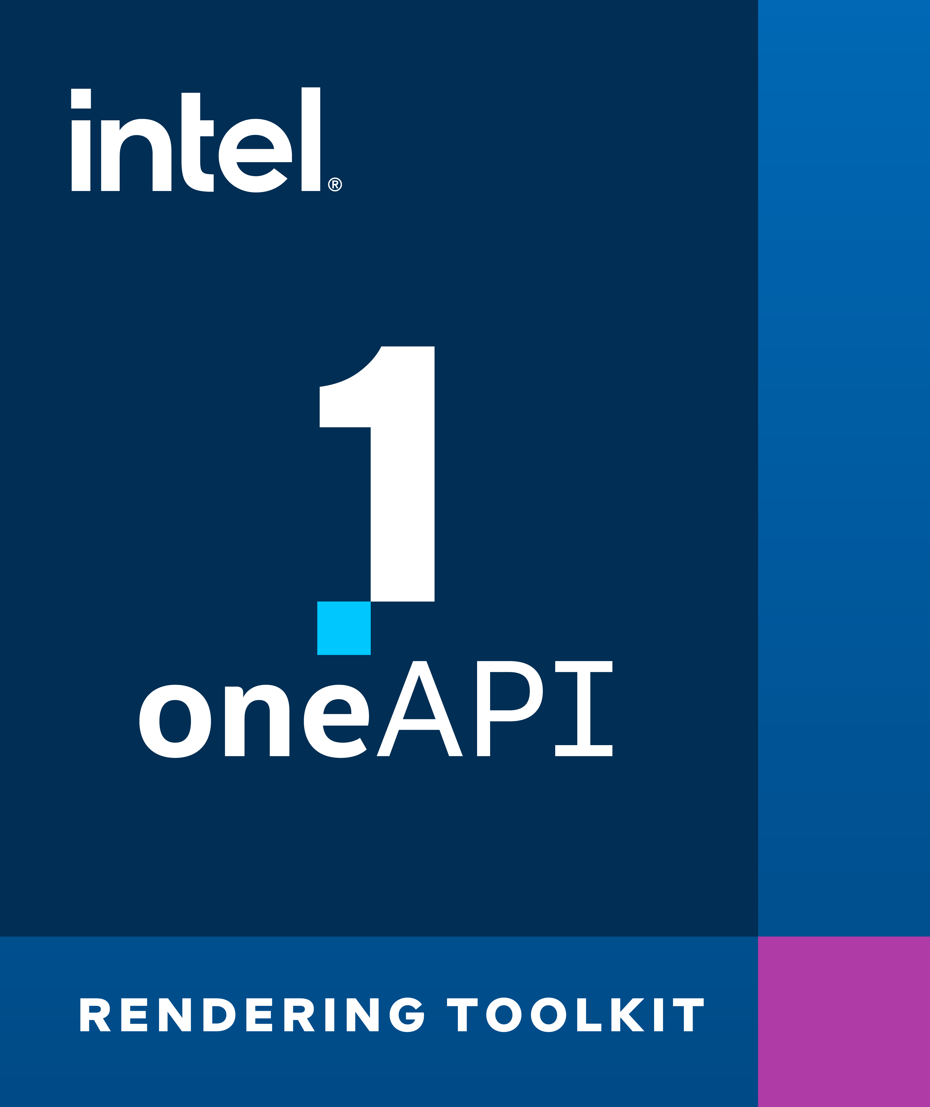 oneAPI rendering Toolkit Logo